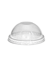 500 x Domed Lid Without Hole for Disposable Cups 90mm