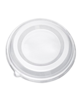 300 x Bagasse Bowl Buddha RPET Lid For 24oz and 32oz Bowl