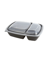75 x Fastpac 2 Compartment Rectangular Lid