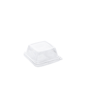 300 x BePulp Grab and Go Lid for Large Square Box - AZ426