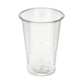 1000 x Half Pint to Brim Plastic Glasses Clear rPET Tumbler UKCA Marked for Beer