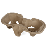 360 x Chefpac® 2 Cup Carry Tray Recyclable