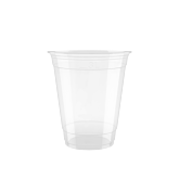 1000 x Chefpac® 12oz Clear Smoothie & Milkshake 100% Recyclable Plastic Cups
