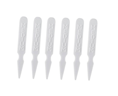 1 x Medium - Steak Markers White
