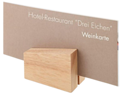 2pcs Set Menu Card Holder