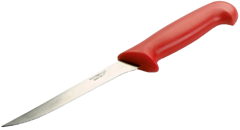 1 x Red Boning Knife 6"