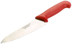 1 x Red Cooks Knife 6.25"