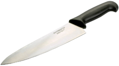 1 x Black Cooks Knife 8.5"