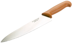 1 x Brown Cooks Knife 8.5"