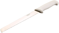1 x White Bread Knife 8"