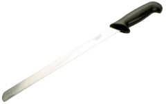 1 x Black Serrated Slicer 12"