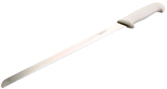 1 x White Serrated Slicer 12"