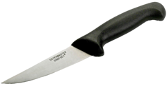 1 x Black Vegetable Knife 4"