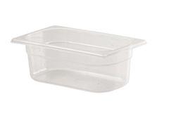 1 x One Fourth Polypropylene Gastronorm Container 150mm 