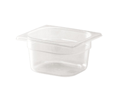 1 x One Sixth Polypropylene Gastronorm Container 150mm