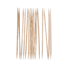 1000 x 80mm Wooden Cocktail Sticks Compostable