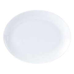 6 x Oval Plate 24cm 9.5"