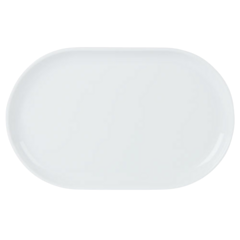6 x Narrow Oval Plate 30x15cm 12x6"
