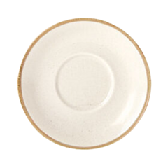 6 x Oatmeal Saucer 16cm - 6.25"