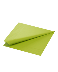 100 x Lime Green Paper Napkin 40cm 3ply