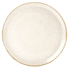 6 x Oatmeal Pizza Plate 28cm - 11"