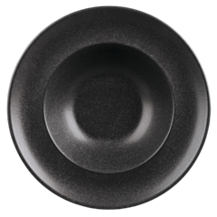 6 x Graphite Pasta Plate 26cm - 10"