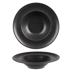 6 x Graphite Pasta Plate 30cm - 12"
