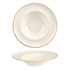 6 x Oatmeal Pasta Plate 30cm - 12"