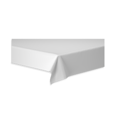 50 x Dunisilk Table Cover White