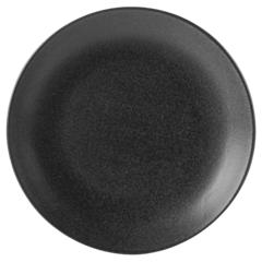 6 x Graphite Coupe Plate 30cm - 12"