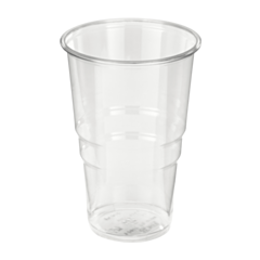 1000 x Pint to Brim Plastic Glasses Clear rPET Tumbler UKCA Marked for Beer