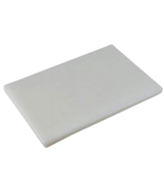 1 x White High Density Chopping Board (18"x12"x1")
