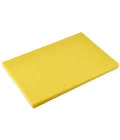 1 x Yellow High Density Chopping Board (18"x12"x1")