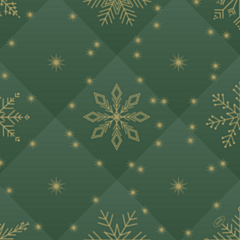 360 x Rhombus Green Bio Dunisoft Christmas Napkin 40x40cm