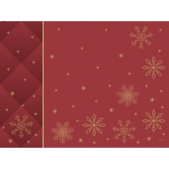 500 x Rhombus Bordeaux Bio Dunicel Christmas Placemat 30x40cm