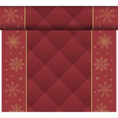 4 x Rhombus Bordeaux Bio Dunicel Christmas Table Runner 0.4x24m