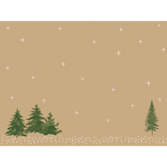 500 x Humble Trees Bio Dunicel Christmas Placemat 30x40cm