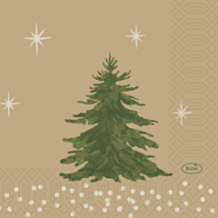 1000 x Humble Trees Christmas Napkin 3ply 24x24cm