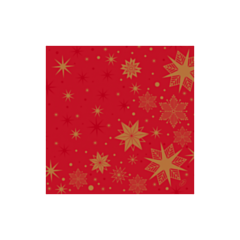 225 x Stargazing Red Dunilin Napkin 40x0cm