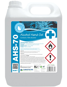 2 x Clover AHS-70 Alcohol Hand Gel 70%
