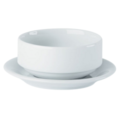 6 x Unhandled Soup Cup 28cl 10oz
