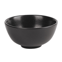 6 x Graphite Rice Bowl 13cm - 11oz