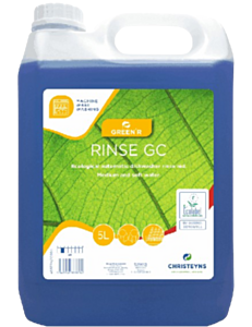 2 x 5ltr Clover GreenR Dishwasher Rinse Aid GC 