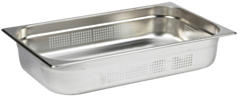1 x Full Size Perforated Stainless Steel Gastronorm Container 100mm