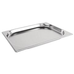 1 x Half Size Stainless Steel Gastronorm Container 40mm