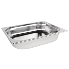 1 x Half Size Stainless Steel Gastronorm Container 65mm