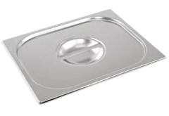 1 x Half Size Perforated Stainless Steel Gastronorm Container Lid