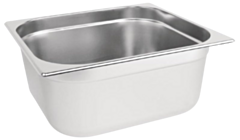 1 x Two Third Size Stainless Steel Gastronorm Container 150mm