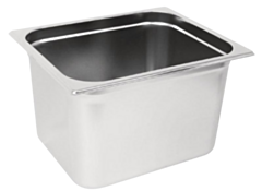 1 x Two Third Size Stainless Steel Gastronorm Container 200mm