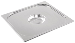 1 x Two Third Size Stainless Steel Gastronorm Container Lid